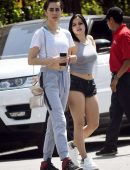 Ariel-Winter-Leggy-in-Shorts-at-Katsuya-Sushi-Bar-5