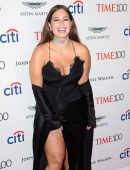 Ashley Graham Tripped on her Dress as she made her Entrance at the 2017 Time 100 Gala in New York