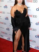 Ashley Graham Tripped on her Dress as she made her Entrance at the 2017 Time 100 Gala in New York