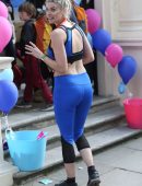 Ashley James at the London Marathon