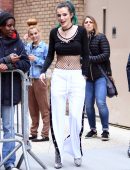 Bella Thorne at 'Live with Kelly' in New York City