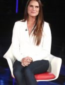 Brooke Shields on the Set of I Migliori Anni in Rome