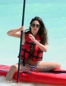 Casey Batchelor in Bikini at Beach on Vacation in the Dominican Republic