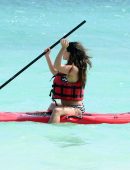 Casey Batchelor in Bikini at Beach on Vacation in the Dominican Republic