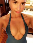 Demi Lovato in Swimsuit, Social Media Pics