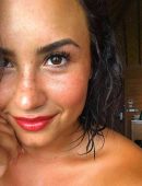 Demi Lovato in Swimsuit, Social Media Pics