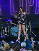 Dua Lipa Performing Onstage at ‘Jimmy Kimmel Live’ in Los Angeles