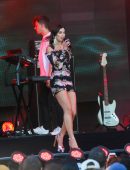 Dua Lipa Performing Onstage at ‘Jimmy Kimmel Live’ in Los Angeles