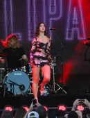 Dua Lipa Performing Onstage at ‘Jimmy Kimmel Live’ in Los Angeles