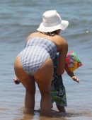 Eva Longoria in Swimsuit in Hawaii