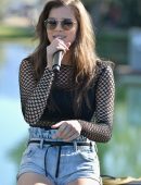 Hailee Steinfeld - Performing during The Hyde Away in Thermal, CA