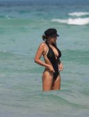 Jackie Cruz at Poolside in Miami