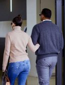 Jennifer Lopez Booty in Jeans Arriving at a Medical Office in Miami