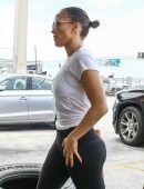 Jennifer Lopez Going to the Gym in Miami