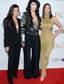 Kim Kardashian and Kourtney Kardashian at the Premiere of Film 'The Promise' in Los Angeles