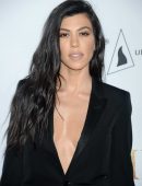 Kim Kardashian and Kourtney Kardashian at the Premiere of Film 'The Promise' in Los Angeles