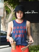 Lucy Hale Going to Gym for a Workout in Los Angeles