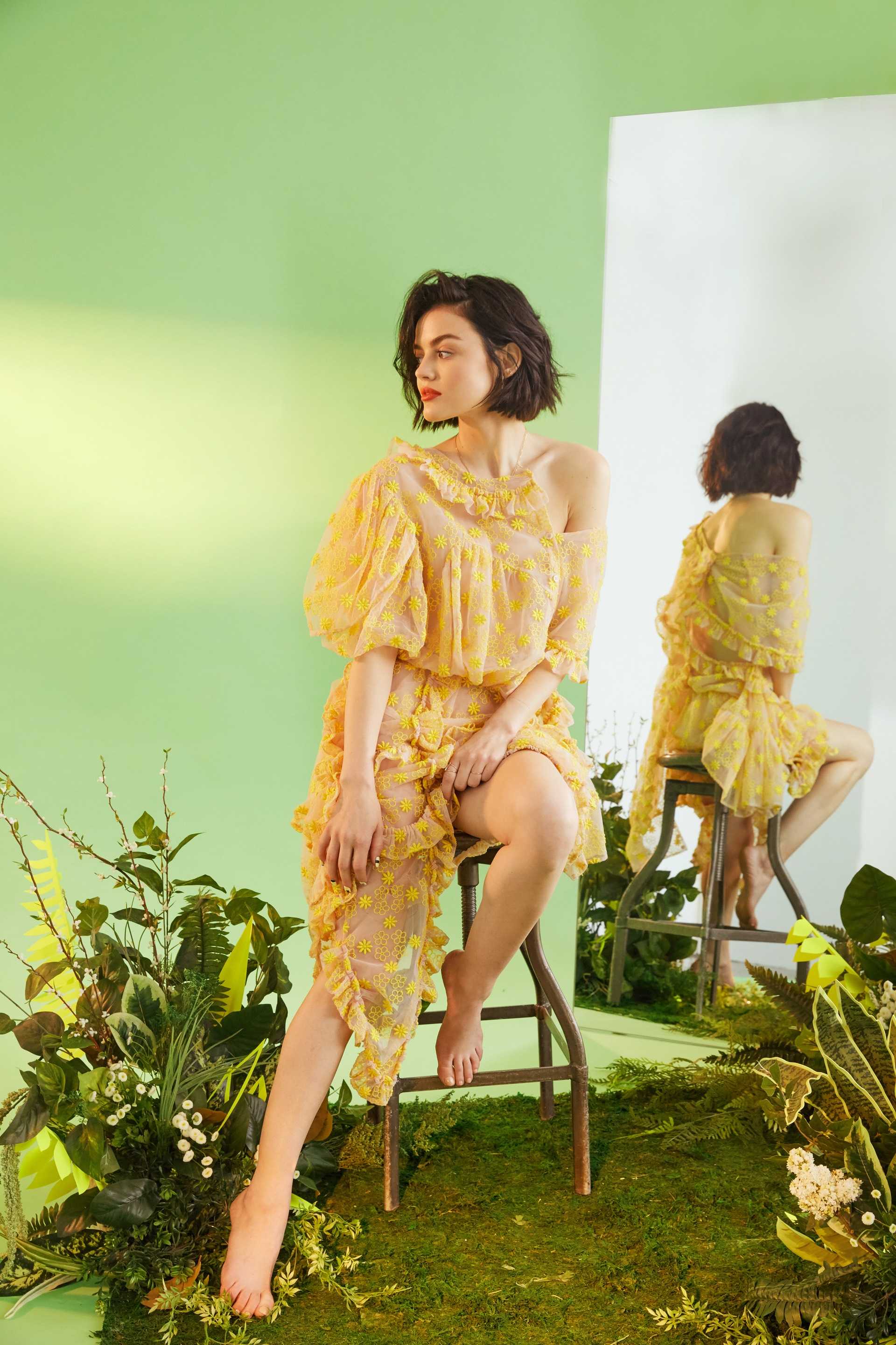 Lucy Hale in Bustle Magazine Photoshoot 2017