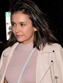 Nina Dobrev Leaving Craig’s Restaurant in West Hollywood