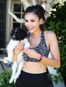 Nina Dobrev at Reebok Classic Crib Event in La Quinta