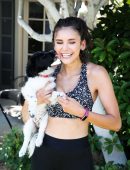 Nina Dobrev at Reebok Classic Crib Event in La Quinta