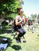 Nina Dobrev at Reebok Classic Crib Event in La Quinta