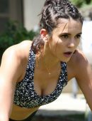 Nina Dobrev at Reebok Classic Crib Event in La Quinta