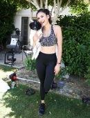 Nina Dobrev at Reebok Classic Crib Event in La Quinta