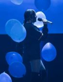 Noah Cyrus Performing Onstage at 2017 Radio Disney Music Awards in LA