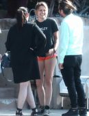 Paris Jackson Leggy, Filming ‘Black Dahlia House’ in LA