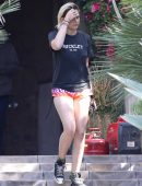 Paris Jackson Leggy, Filming ‘Black Dahlia House’ in LA
