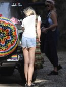 Paris Jackson Leggy in Shorts Out in Studio City