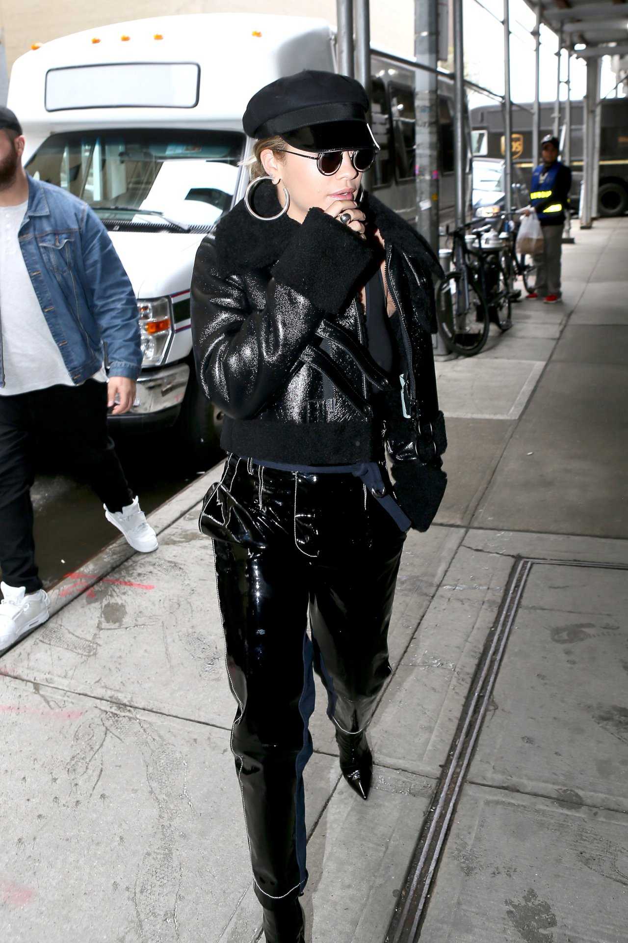 Rita-Ora-Braless-See-Through-NY-2