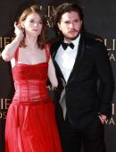 Rose Leslie at The Olivier Awards 2017 in London
