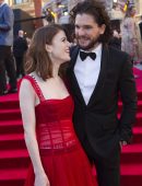 Rose Leslie at The Olivier Awards 2017 in London