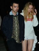 Sophie Turner at The Neon Carnival at Coachella 2017