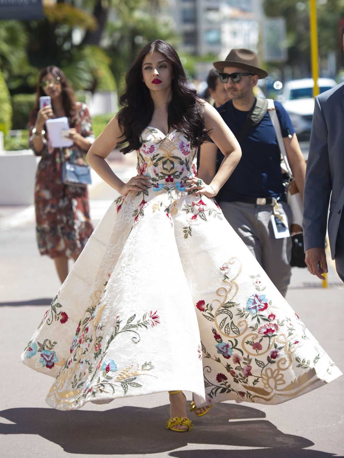 Aishwarya Rai - Out and About in Cannes