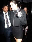 Alexandra Daddario Leggy, Outside her Hotel in NYC