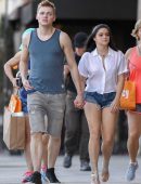 Ariel Winter Booty in Cut-Offs Out in Studio City