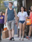 Ariel Winter Booty in Cut-Offs Out in Studio City