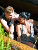 Ariel Winter Cleavage Candids in Anaheim