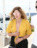 Ashley Benson Leggy, Out and About in Cannes