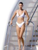 Bella Hadid in Bikini on a Yacht in Cannes