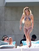 Bella Thorne and her Sister in Bikini, Relaxing Poolside in Cannes