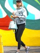 Beth Behrs Out and About in LA