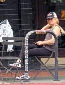 Beth Behrs Out and About in LA