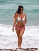 Claudia Romani Booty in Bikini on South Beach