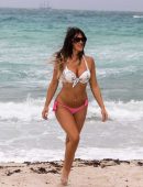 Claudia Romani Booty in Bikini on South Beach