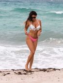 Claudia Romani Booty in Bikini on South Beach