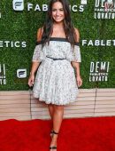 Demi Lovato at Demi Lovato X Fabletics Capsule Collection Launch in LA
